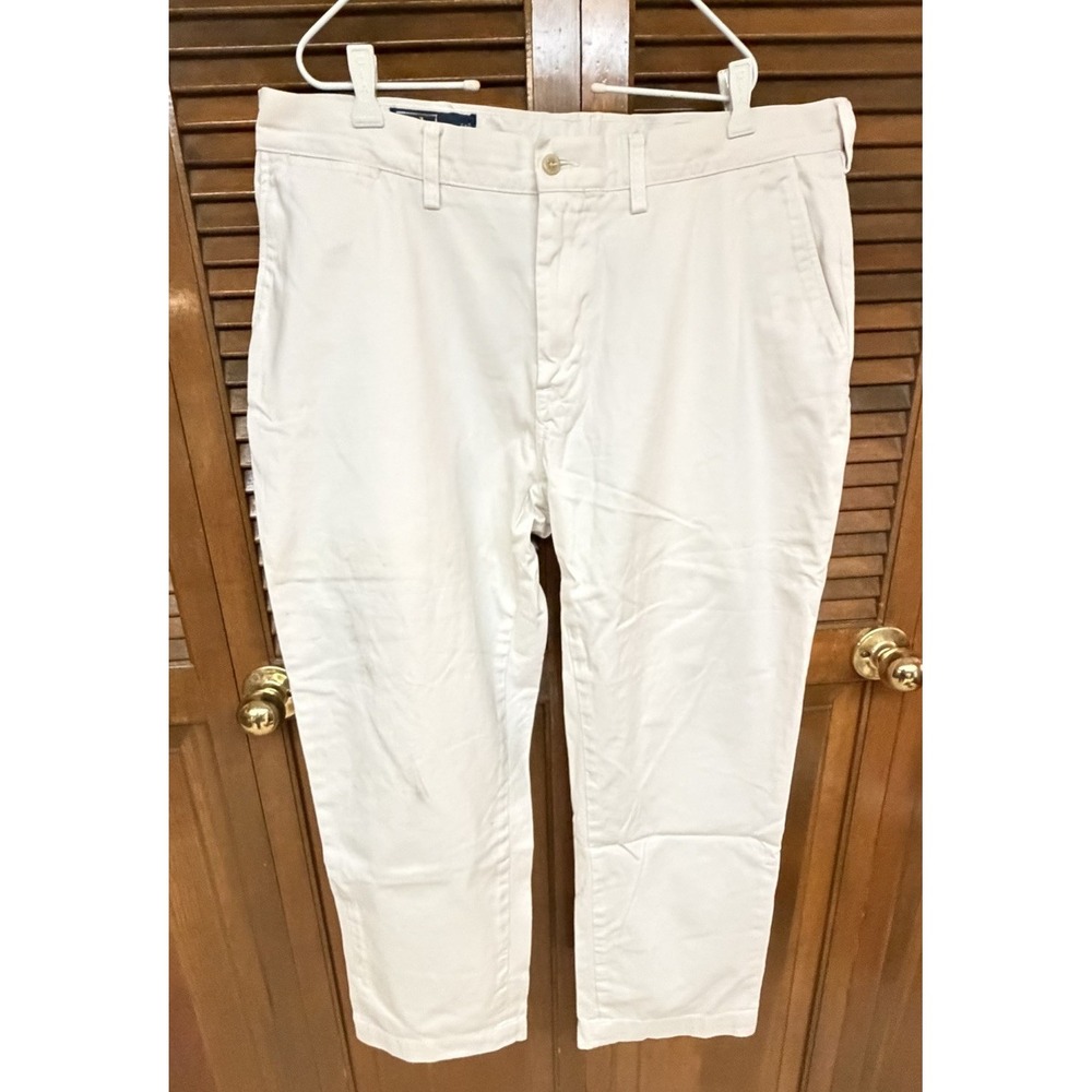 Polo Ralph Lauren Suffield Pants Khaki Chino Classic Cotton 38x30